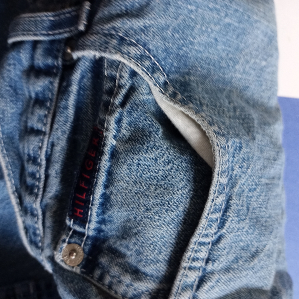 *Sold*Vintage Tommy Hilfiger Carpenter Denim Jeans - Picture 4 of 10